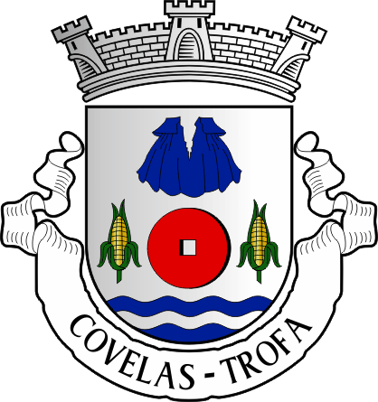 Brasão da freguesia de Covelas - Covelas civil parish, coat-of-arms Brasão da freguesia de Covelas - Covelas civil parish, coat-of-arms