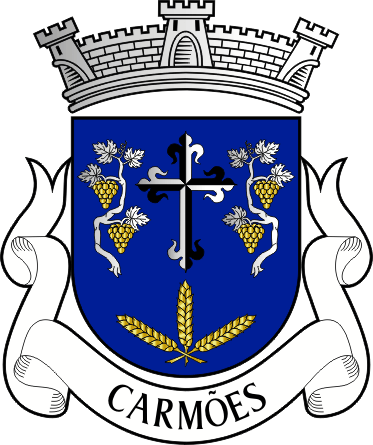 Brasão da antiga freguesia de Carmões - Carmões former civil parish, coat-of-arms Brasão da antiga freguesia de Carmões - Carmões former civil parish, coat-of-arms