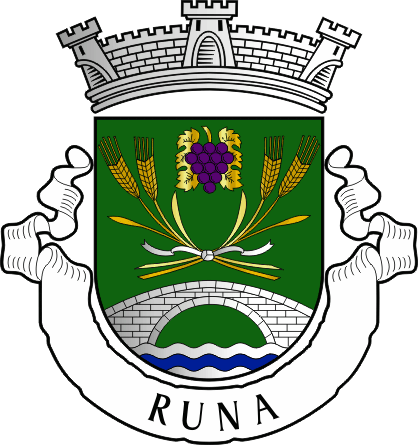 Brasão da antiga freguesia de Runa - Runa former civil parish, coat-of-arms Brasão da antiga freguesia de Runa - Runa former civil parish, coat-of-arms