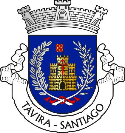 Brasão da antiga freguesia de Tavira (Santiago) - Tavira (Santiago) former civil parish, coat-of-arms Brasão da antiga freguesia de Tavira (Santiago) - Tavira (Santiago) former civil parish, coat-of-arms