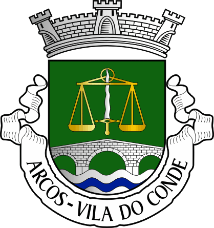 Brasão da antiga freguesia de Arcos - Arcos former civil parish, coat-of-arms Brasão da antiga freguesia de Arcos - Arcos former civil parish, coat-of-arms