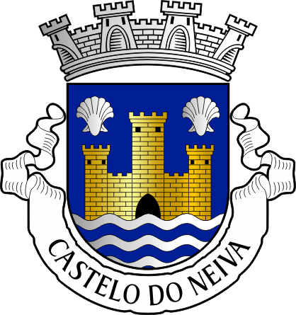Brasão da freguesia de Castelo do Neiva - Castelo do Neiva civil parish, coat-of-arms