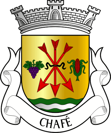 Brasão da freguesia de Chafé civil parish, coat-of-arms