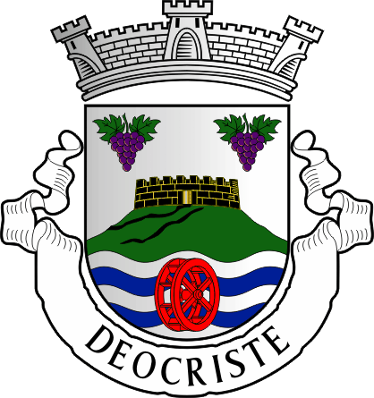 Brasão da antiga freguesia de Deocriste - Deocriste former civil parish, coat-of-arms Brasão da antiga freguesia de Deocriste - Deocriste former civil parish, coat-of-arms