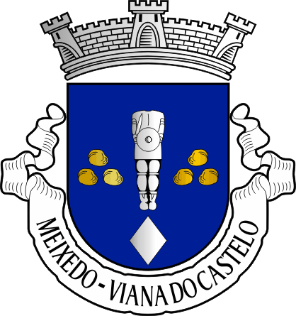 Brasão da antiga freguesia de Meixedo - Meixedo former civil parish, coat-of-arms Brasão da antiga freguesia de Meixedo - Meixedo former civil parish, coat-of-arms