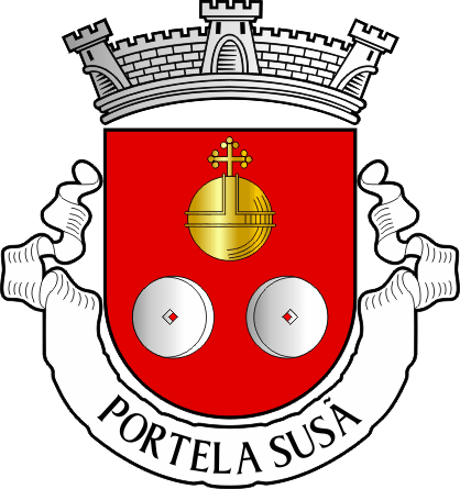 Brasão da antiga freguesia de Portela Susã - Portela Susã former civil parish, coat-of-arms