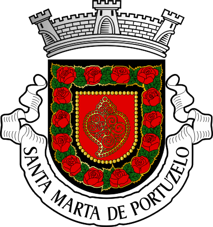 Brasão da freguesia de Santa Marta de Portuzelo - Santa Marta de Portuzelo civil parish, coat-of-arms