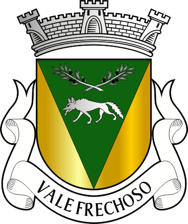Brasão da freguesia de Vale Frechoso - Vale Frechoso civil parish, coat-of-arms