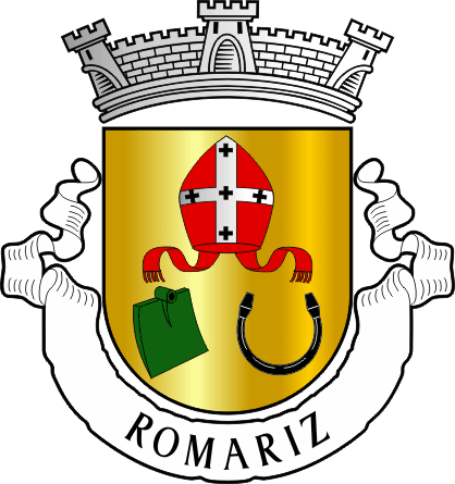 Brasão da freguesia de Romariz - Romariz civil parish, coat-of-arms Brasão da freguesia de Romariz - Romariz civil parish, coat-of-arms