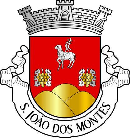 Brasão da antiga freguesia de São João dos Montes - São João dos Montes former civil parish, coat-of-arms