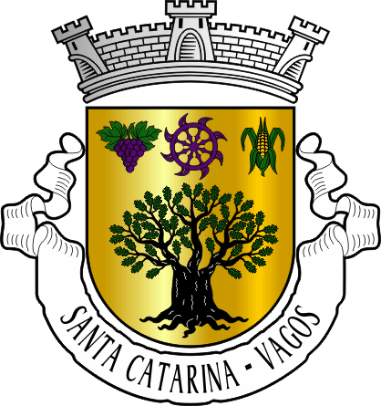 Brasão da antiga freguesia de Santa Catarina - Santa Catarina former civil parish, coat-of-arms
