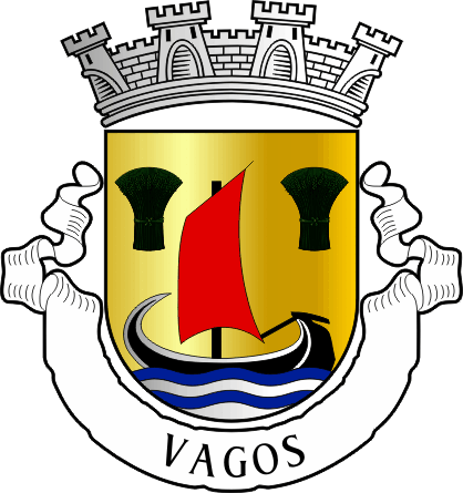 Brasão do Município de Vagos - Vagos municipal coat-of-arms Brasão do Município de Vagos - Vagos municipal coat-of-arms