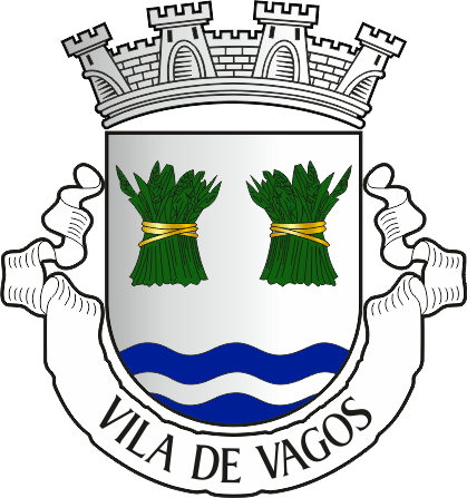 Brasão do Município de Vagos - Vagos municipal coat-of-arms Brasão do Município de Vagos - Vagos municipal coat-of-arms