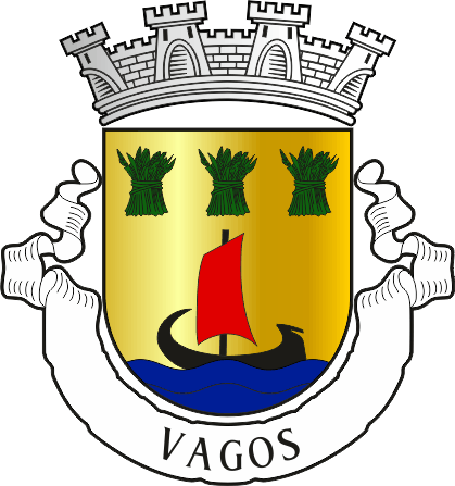 Brasão do Município de Vagos - Vagos municipal coat-of-arms Brasão do Município de Vagos - Vagos municipal coat-of-arms