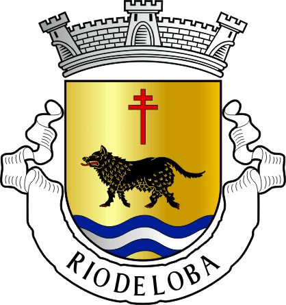 Brasão da freguesia de Rio de Loba - Rio de Loba civil parish, coat-of-arms