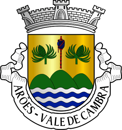 Brasão da freguesia de Arões - Arões civil parish, coat-of-arms Brasão da freguesia de Arões - Arões civil parish, coat-of-arms