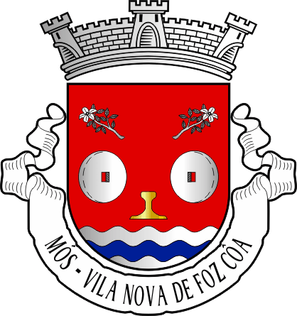 Brasão da antiga freguesia de Mós - Mós former civil parish, coat-of-arms Brasão da antiga freguesia de Mós - Mós former civil parish, coat-of-arms