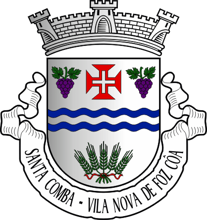 Brasão da freguesia de Santa Comba - Santa Comba civil parish, coat-of-arms Brasão da freguesia de Santa Comba - Santa Comba civil parish, coat-of-arms