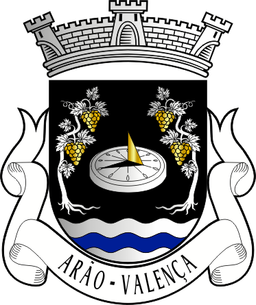 Brasão da antiga freguesia de Arão - Arão former civil parish, coat-of-arms Brasão da antiga freguesia de Arão - Arão former civil parish, coat-of-arms