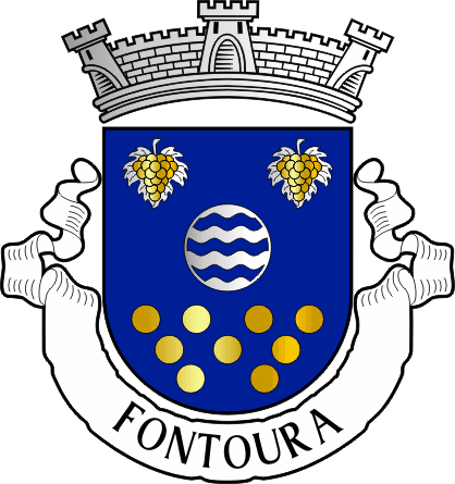 Brasão da freguesia de Fontoura - Fontoura civil parish, coat-of-arms