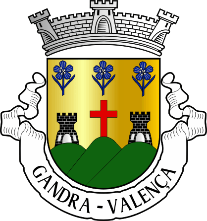 Brasão da antiga freguesia de Gandra - Gandra former civil parish, coat-of-arms Brasão da antiga freguesia de Gandra - Gandra former civil parish, coat-of-arms