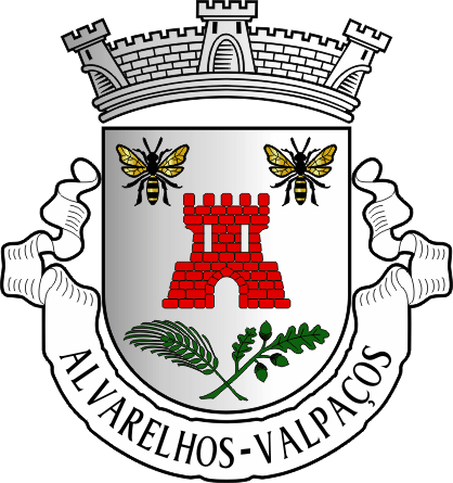 Brasão da antiga freguesia de Alvarelhos - Alvarelhos former civil parish, coat-of-arms