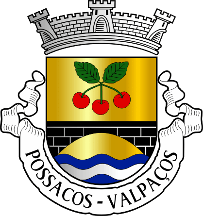 Brasão da freguesia de Possacos - Possacos civil parish, coat-of-arms