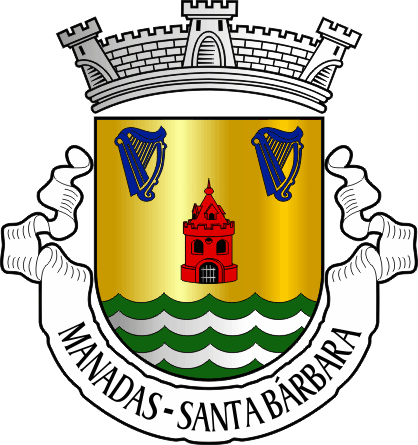 Brasão da freguesia de Manadas (Santa Bárbara) - Manadas (Santa Bárbara) civil parish, coat-of-arms Brasão da freguesia de Manadas (Santa Bárbara) - Manadas (Santa Bárbara) civil parish, coat-of-arms
