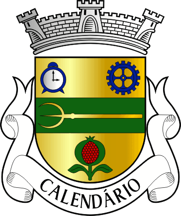 Brasão da antiga freguesia de Calendário - Calendário former civil parish, coat-of-arms
