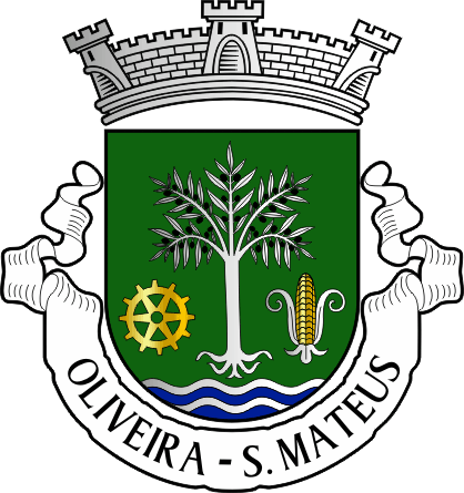Brasão da freguesia de Oliveira (São Mateus) - Oliveira (São Mateus) civil parish, coat-of-arms Brasão da freguesia de Oliveira (São Mateus) - Oliveira (São Mateus) civil parish, coat-of-arms