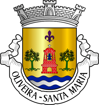Brasão da freguesia de Oliveira (Santa Maria) - Oliveira (Santa Maria) civil parish, coat-of-arms Brasão da freguesia de Oliveira (Santa Maria) - Oliveira (Santa Maria) civil parish, coat-of-arms