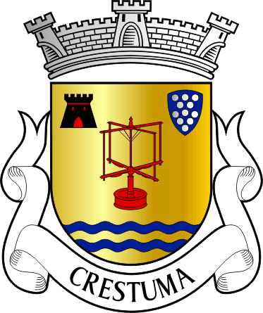 Brasão da antiga freguesia de Crestuma - Crestuma former civil parish, coat-of-arms Brasão da antiga freguesia de Crestuma - Crestuma former civil parish, coat-of-arms