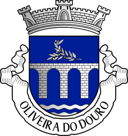 Brasão da freguesia de Oliveira do Douro - Oliveira do Douro civil parish, coat-of-arms
