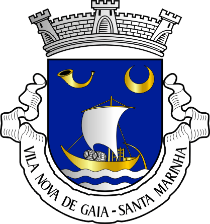 Brasão da antiga freguesia de Vila Nova de Gaia (Santa Marinha) - Vila Nova de Gaia (Santa Marinha) former civil parish, coat-of-arms Brasão da antiga freguesia de Vila Nova de Gaia (Santa Marinha) - Vila Nova de Gaia (Santa Marinha) former civil parish, coat-of-arms