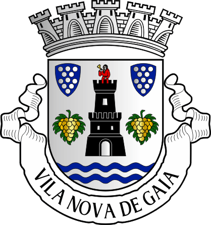 Brasão do Município de Vila Nova de Gaia - Vila Nova de Gaia municipal coat-of-arms