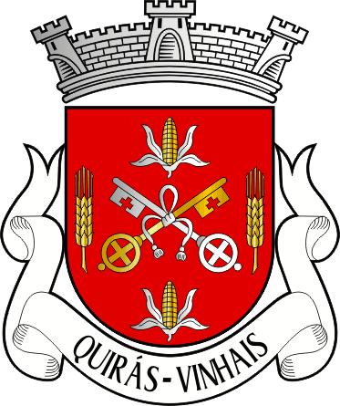 Brasão da antiga freguesia de Quirás - Quirás former civil parish, coat-of-arms