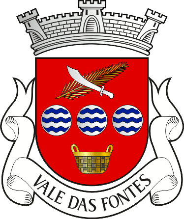 Brasão da freguesia de Vale das Fontes - Vale das Fontes civil parish, coat-of-arms