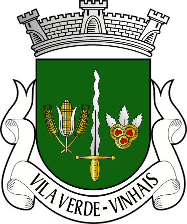 Brasão da freguesia de Vila Verde - Vila Verde civil parish, coat-of-arms