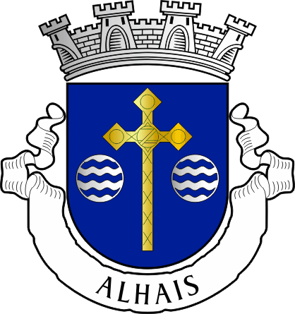 Brasão da antiga freguesia de Alhais - Alhais former civil parish, coat-of-arms Brasão da antiga freguesia de Alhais - Alhais former civil parish, coat-of-arms