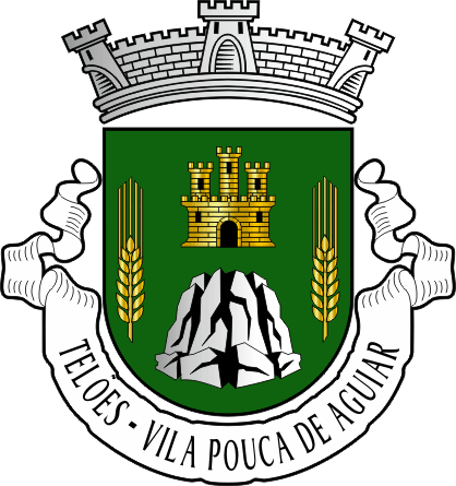 Brasão da freguesia de Telões - Telões civil parish, coat-of-arms Brasão da freguesia de Telões - Telões civil parish, coat-of-arms