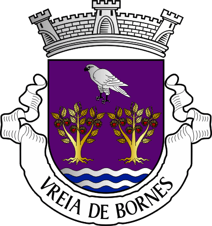 Brasão da freguesia de Vreia de Bornes - Vreia de Bornes civil parish, coat-of-arms