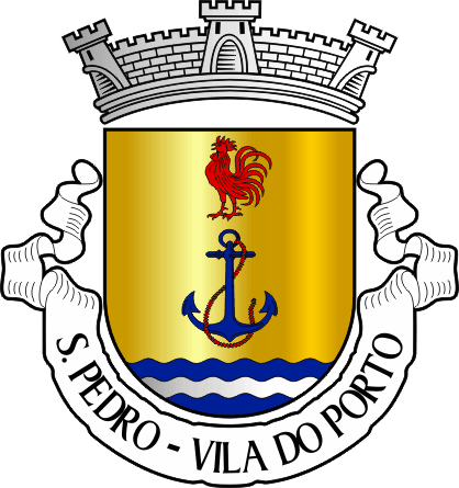 Brasão da freguesia de São Pedro - São Pedro civil parish, coat-of-arms Brasão da freguesia de São Pedro - São Pedro civil parish, coat-of-arms