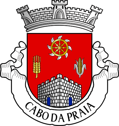 Brasão da freguesia de Cabo da Praia - Cabo da Praia civil parish, coat-of-arms Brasão da freguesia de Cabo da Praia - Cabo da Praia civil parish, coat-of-arms