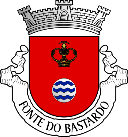 Brasão da freguesia de Fonte do Bastardo - Fonte do Bastardo civil parish, coat-of-arms Brasão da freguesia de Fonte do Bastardo - Fonte do Bastardo civil parish, coat-of-arms