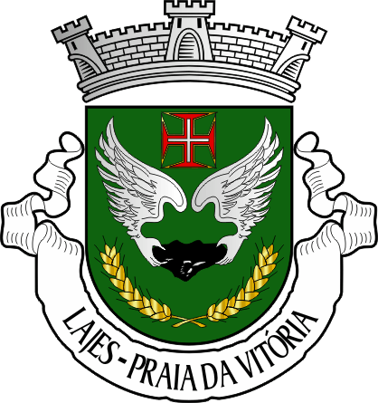 Brasão da freguesia de Lajes - Lajes civil parish, coat-of-arms Brasão da freguesia de Lajes - Lajes civil parish, coat-of-arms