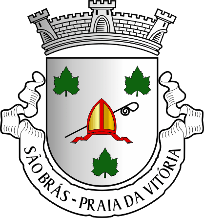 Brasão da freguesia de São Brás - São Brás civil parish, coat-of-arms Brasão da freguesia de São Brás - São Brás civil parish, coat-of-arms