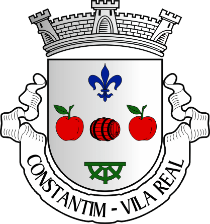 Brasão da antiga freguesia de Constantim - Constantim former civil parish, coat-of-arms