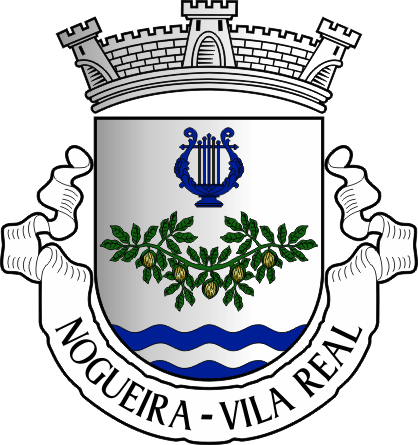 Brasão da antiga freguesia de Nogueira - Nogueira former civil parish, coat-of-arms Brasão da antiga freguesia de Nogueira - Nogueira former civil parish, coat-of-arms