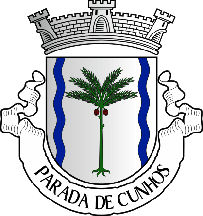 Brasão da freguesia de Parada de Cunhos - Parada de Cunhos civil parish, coat-of-arms