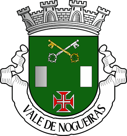 Brasão da antiga freguesia de Vale de Nogueiras - Vale de Nogueiras former civil parish, coat-of-arms Brasão da antiga freguesia de Vale de Nogueiras - Vale de Nogueiras former civil parish, coat-of-arms
